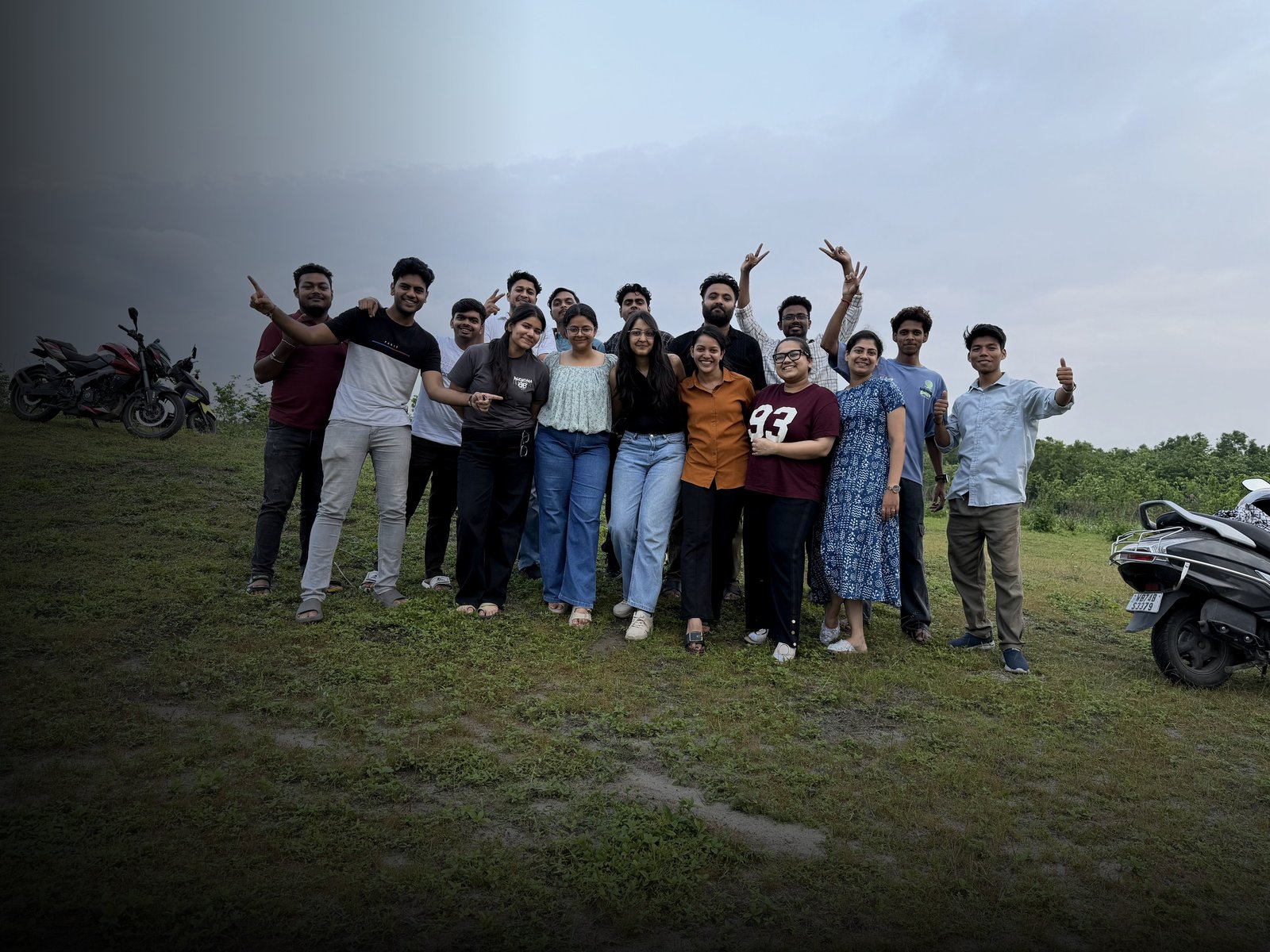 The Stratwings team — all looking up at what's next